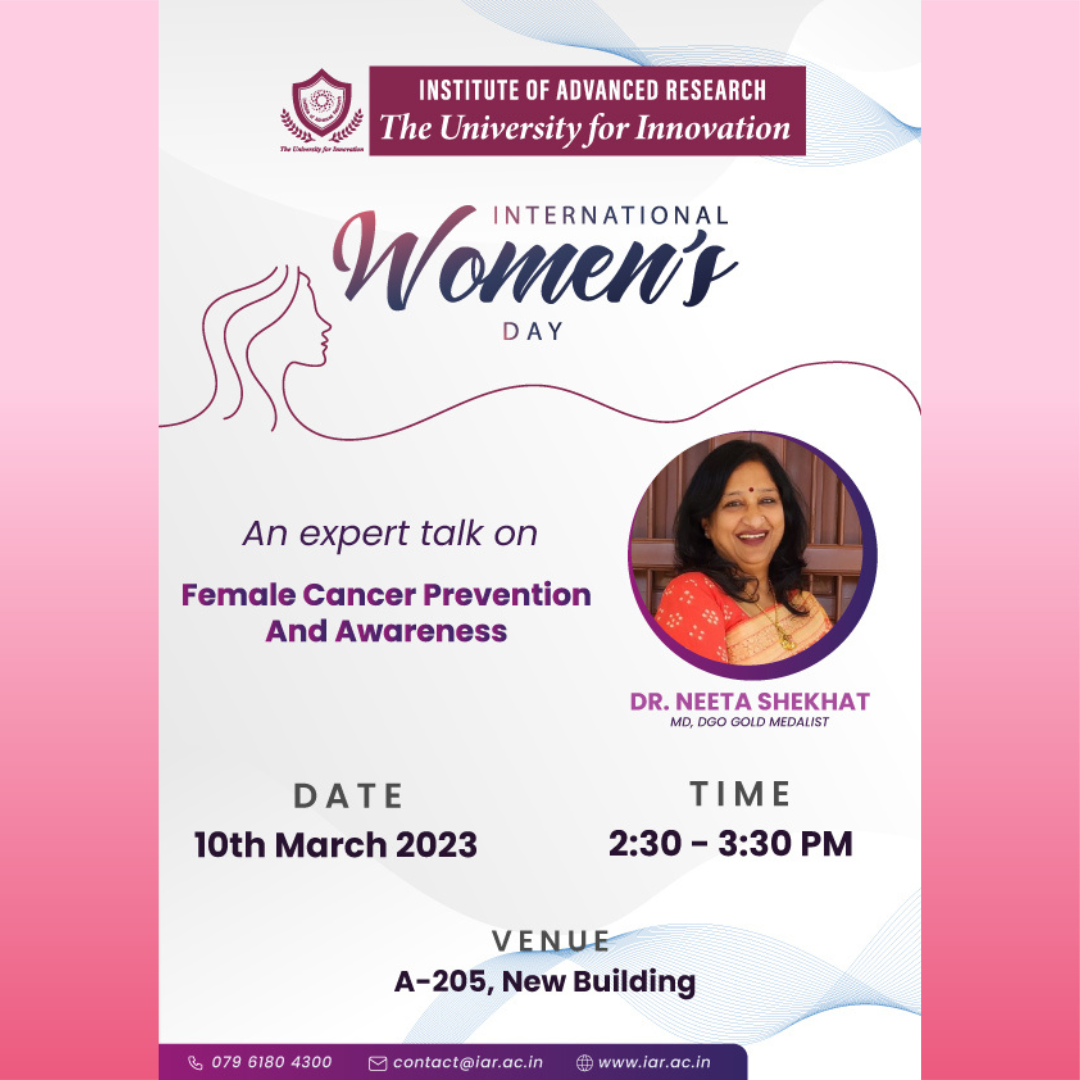 Expert talk : Female Cancer Prevention and Awareness