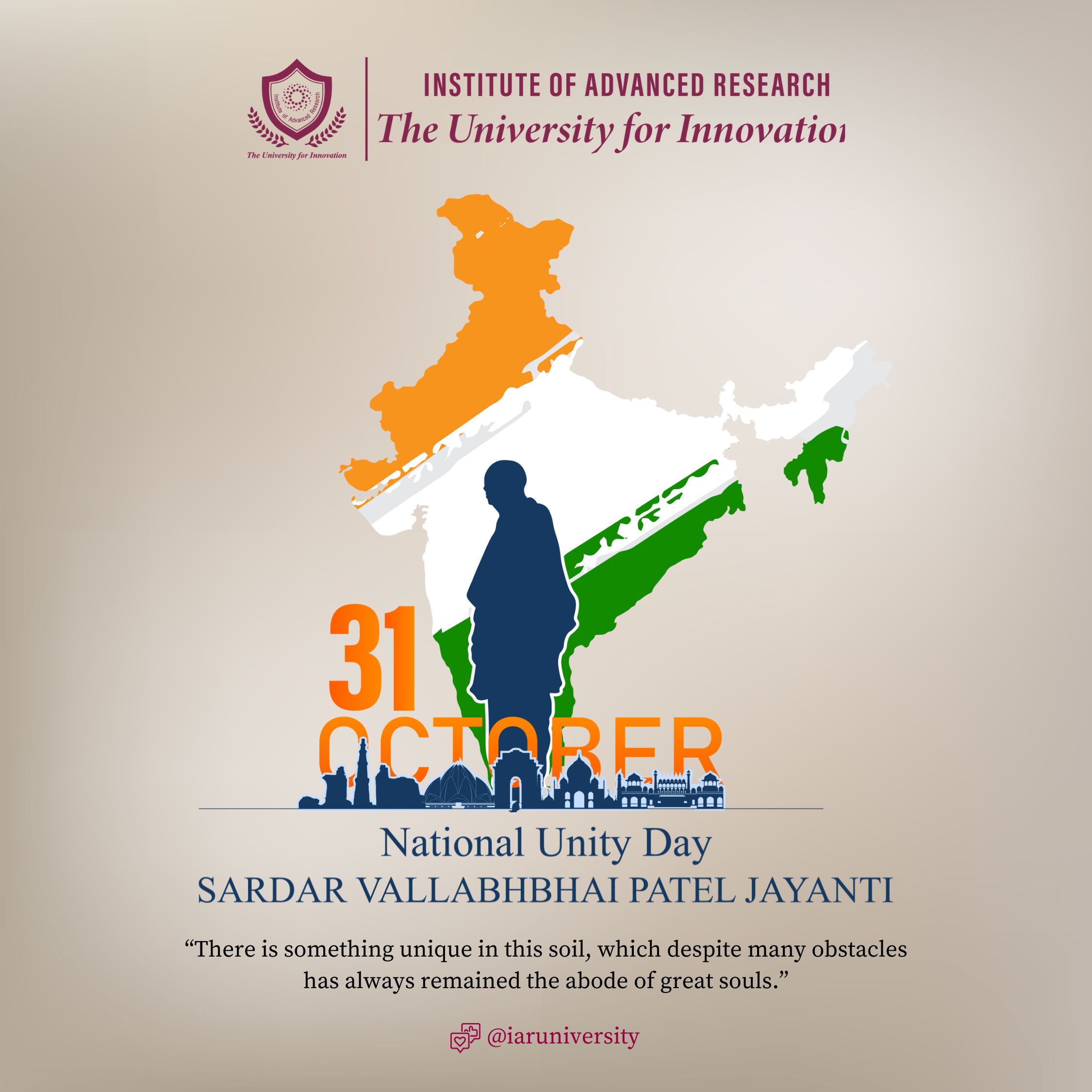 Sardar Patel Jayanti : National Unity Day